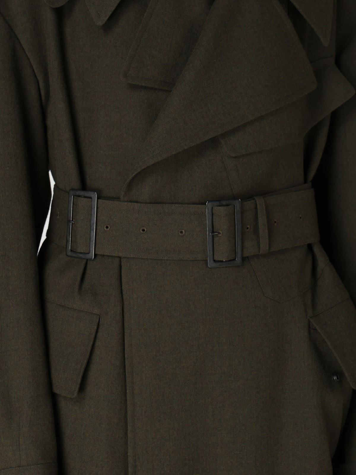 OLD MILITARY SERGE MOTO COAT