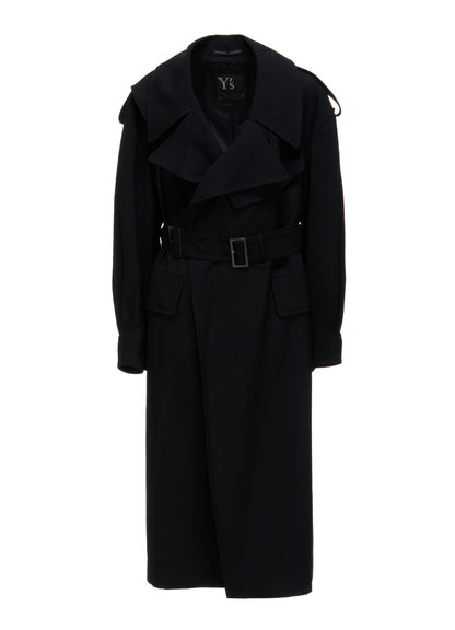 OLD MILITARY SERGE MOTO COAT