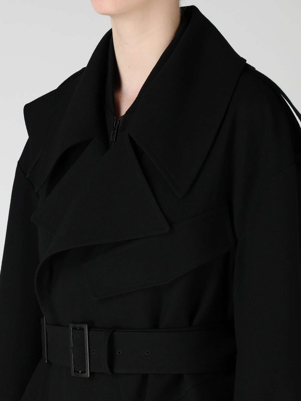 OLD MILITARY SERGE MOTO COAT