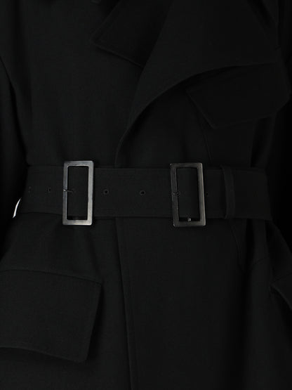 OLD MILITARY SERGE MOTO COAT