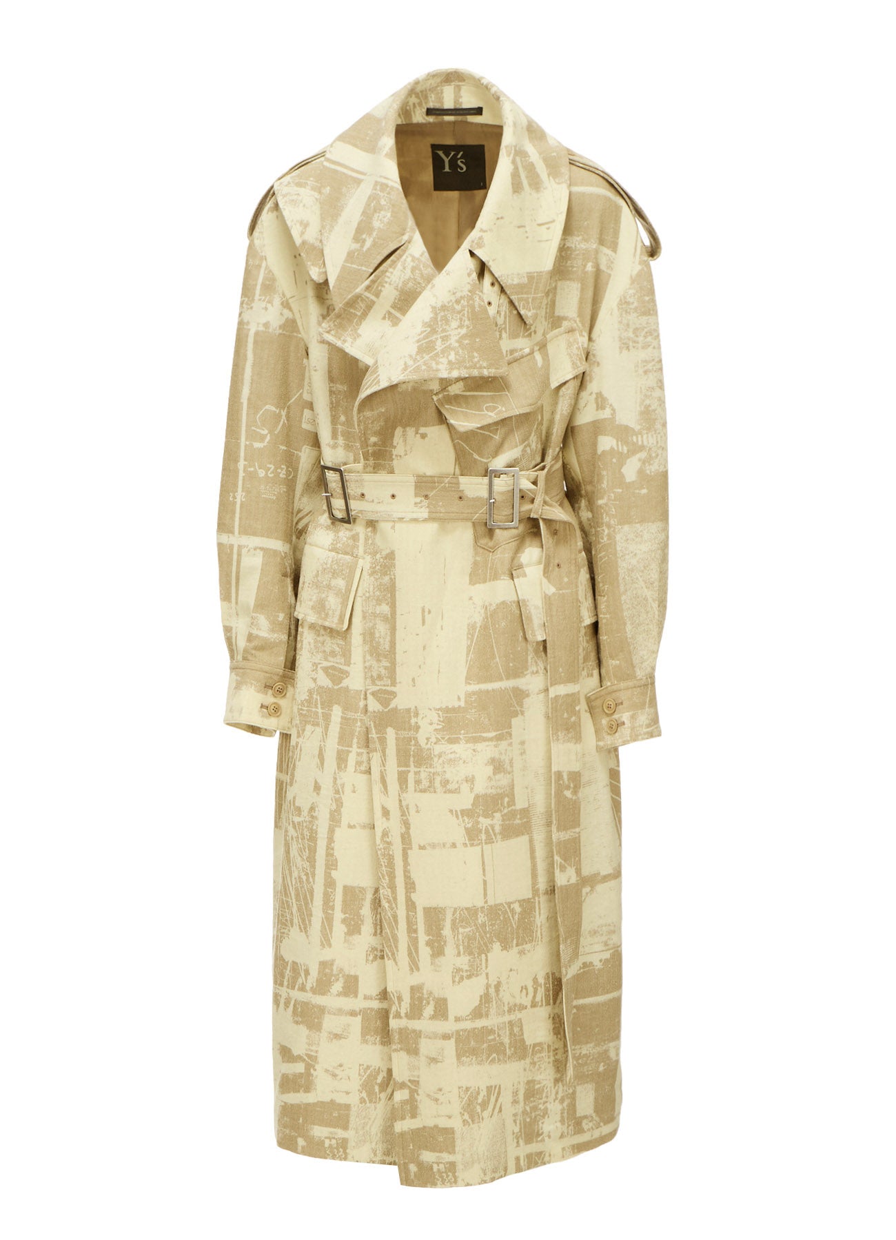 WOOL BLEND HERRINGBONE MOTO COAT