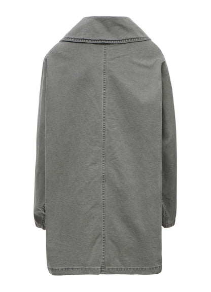 COTTON CHINO CLOTH SHORT COAT