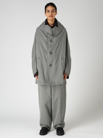 COTTON CHINO CLOTH SHORT COAT