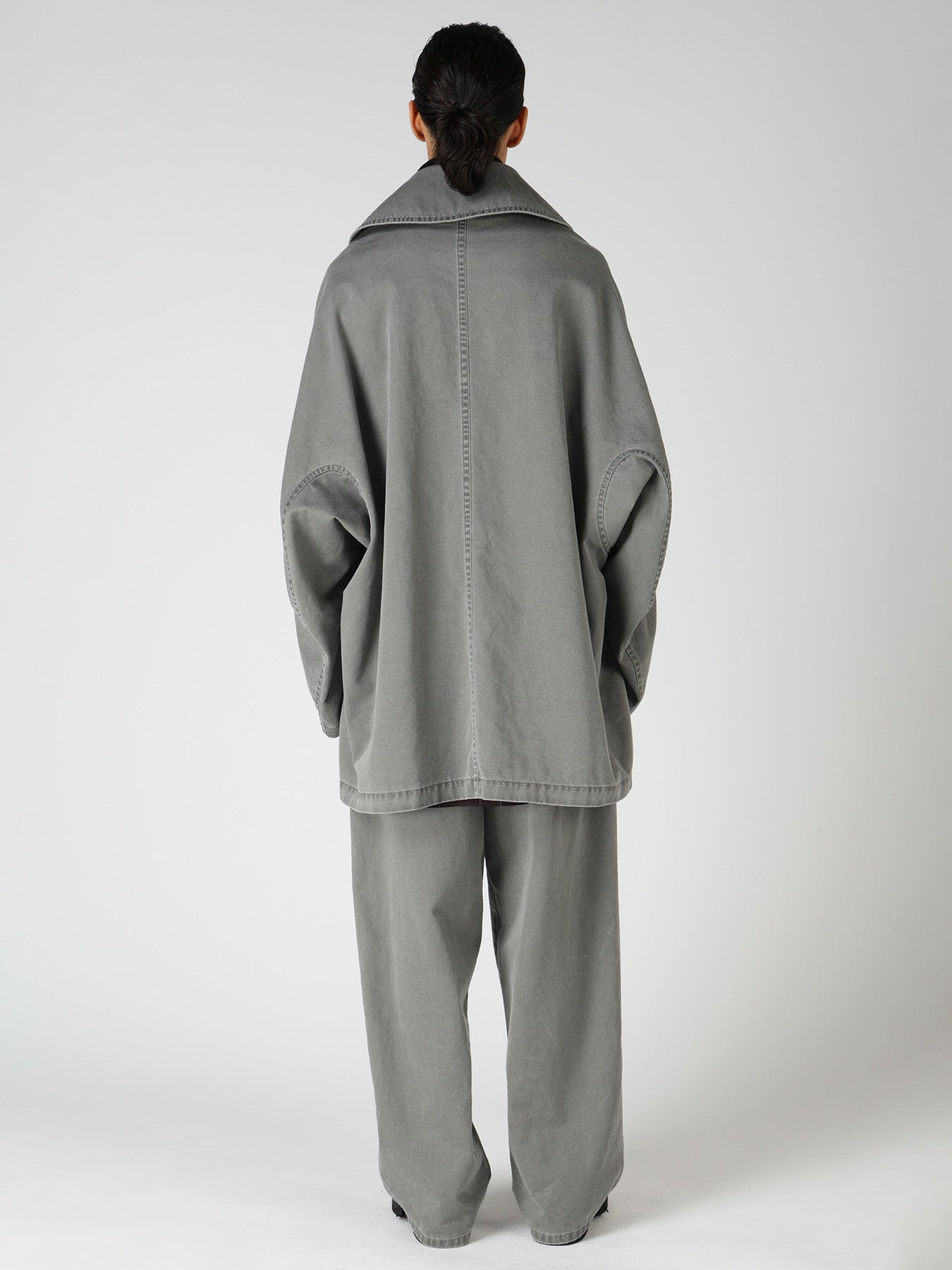 COTTON CHINO CLOTH SHORT COAT