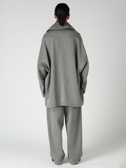 COTTON CHINO CLOTH SHORT COAT