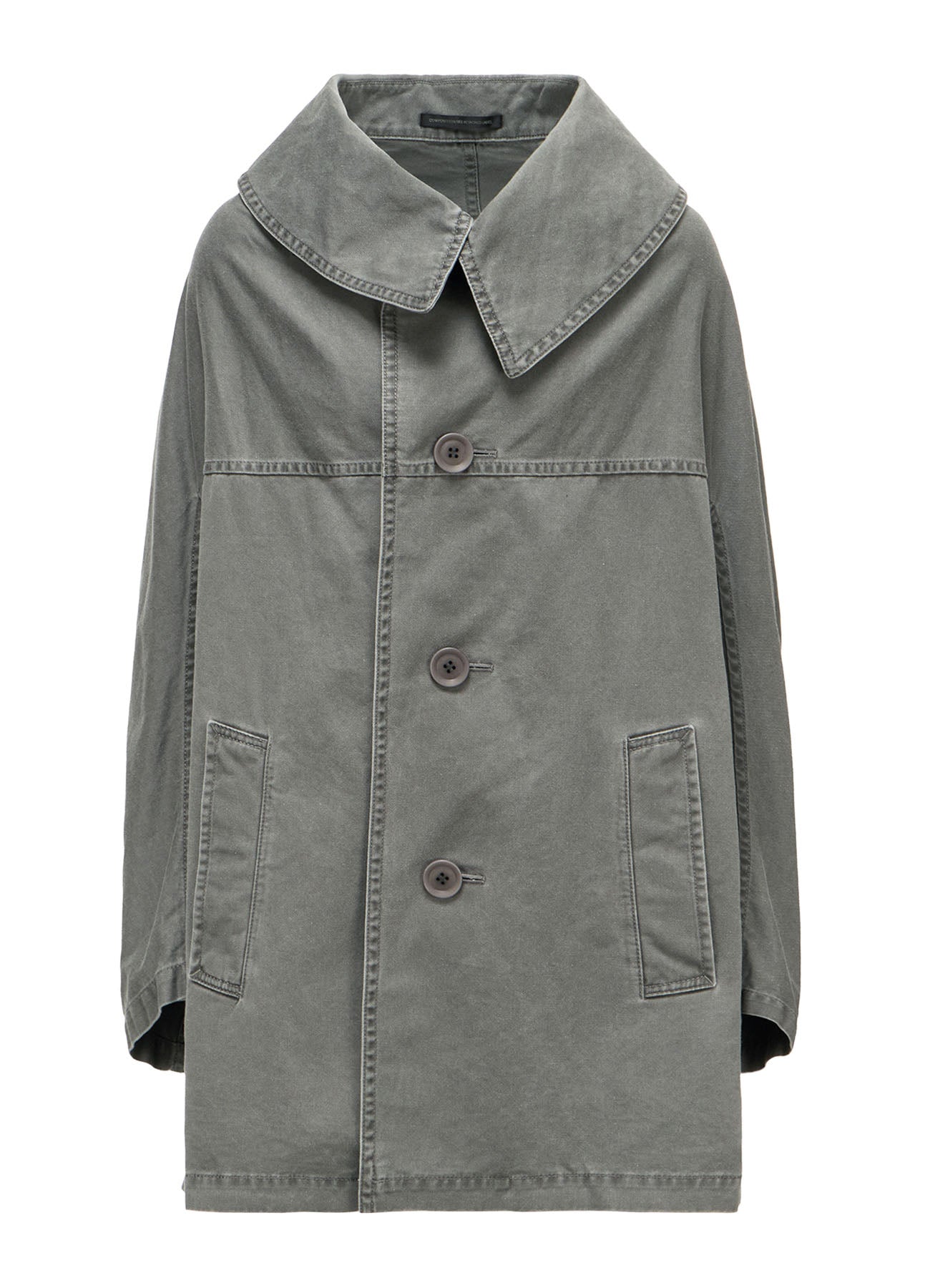 COTTON CHINO CLOTH SHORT COAT