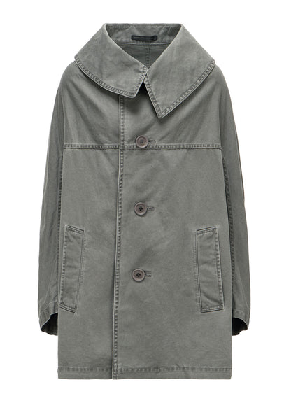 COTTON CHINO CLOTH SHORT COAT