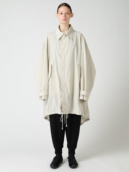 NY/ TASLAN OXFORD BACK TIERED COAT