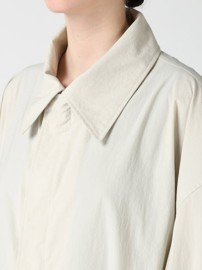 NY/ TASLAN OXFORD BACK TIERED COAT