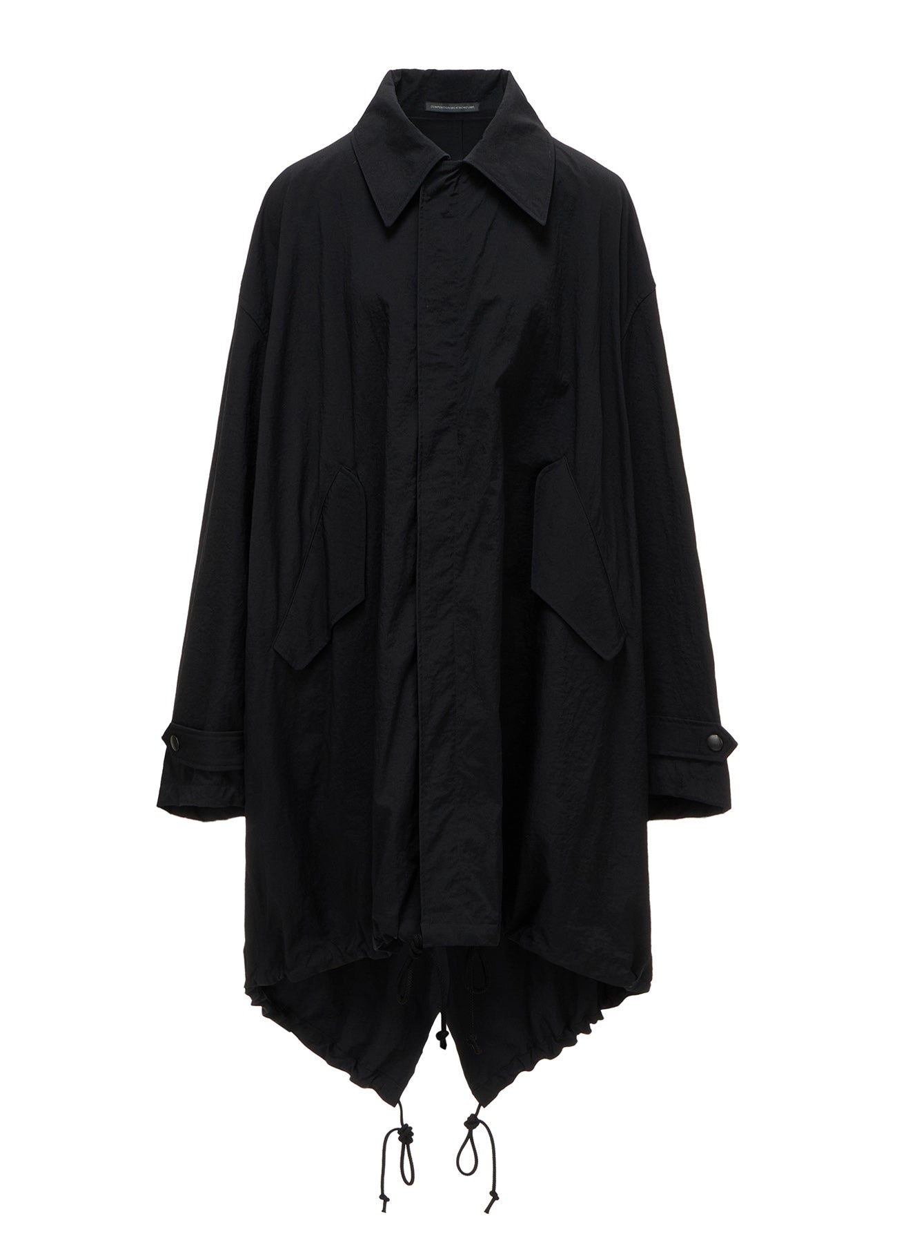 NY/ TASLAN OXFORD BACK TIERED COAT