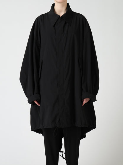 NY/ TASLAN OXFORD BACK TIERED COAT