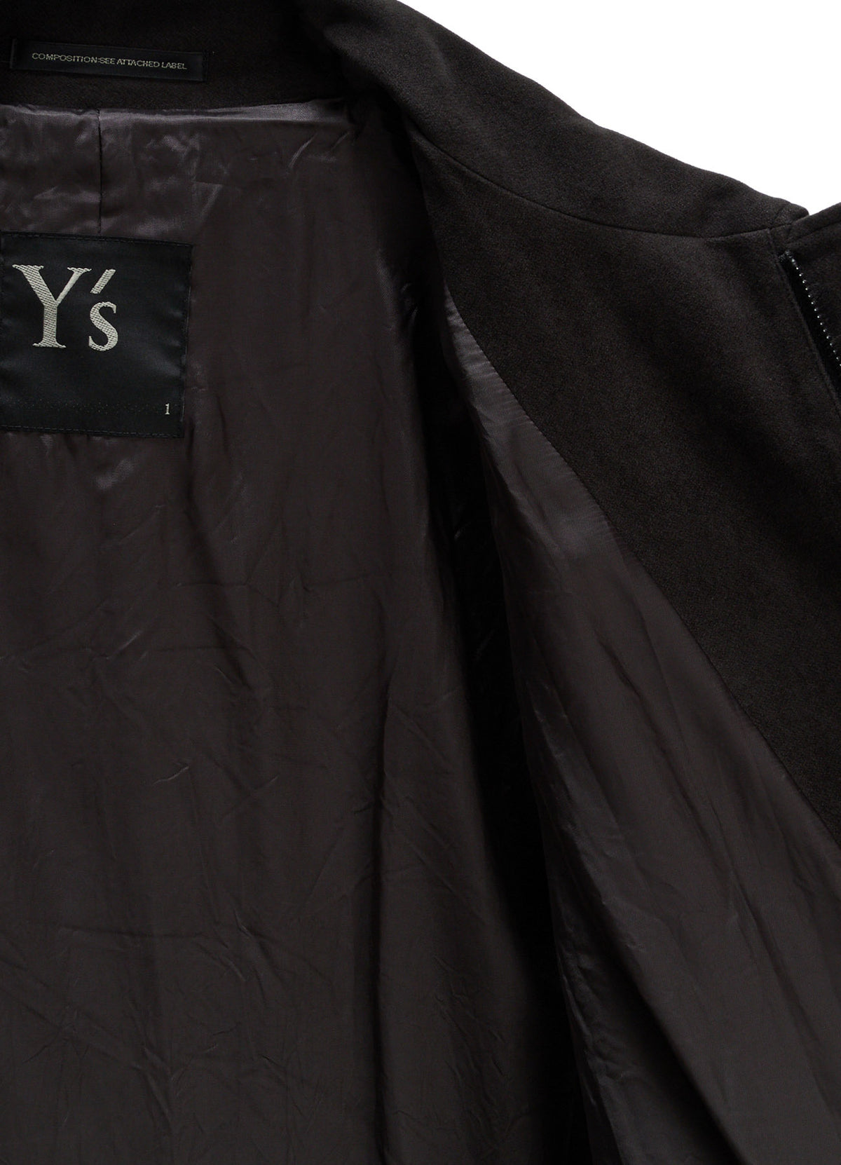 COTTON SUEDE MODS COAT