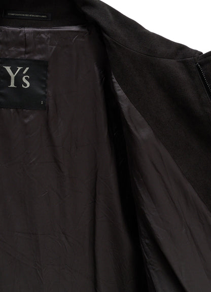COTTON SUEDE MODS COAT