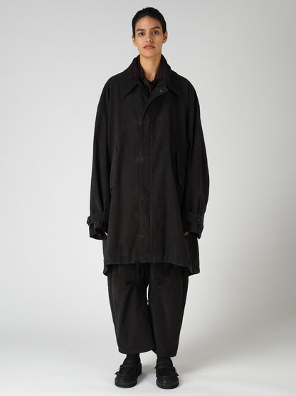 COTTON SUEDE MODS COAT