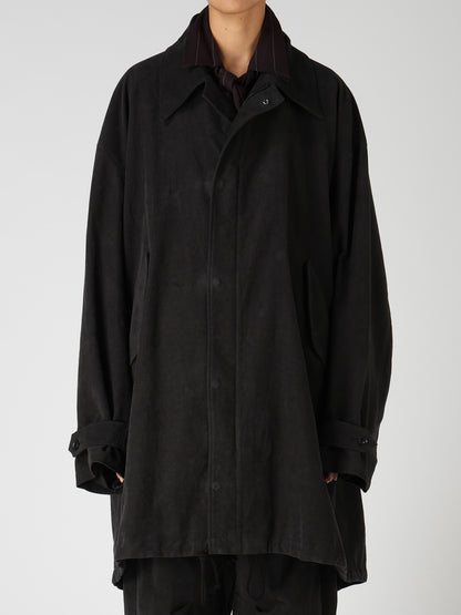 COTTON SUEDE MODS COAT