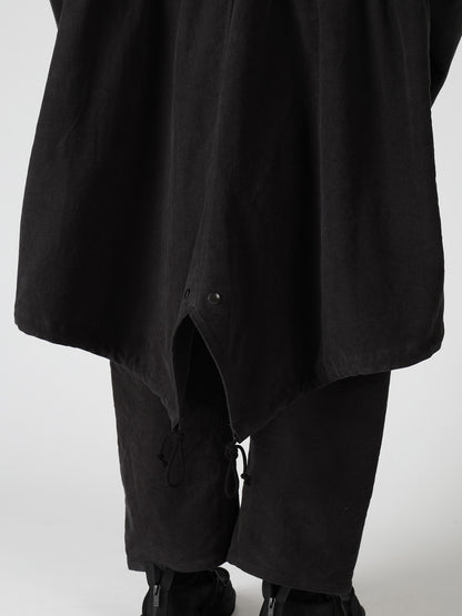 COTTON SUEDE MODS COAT