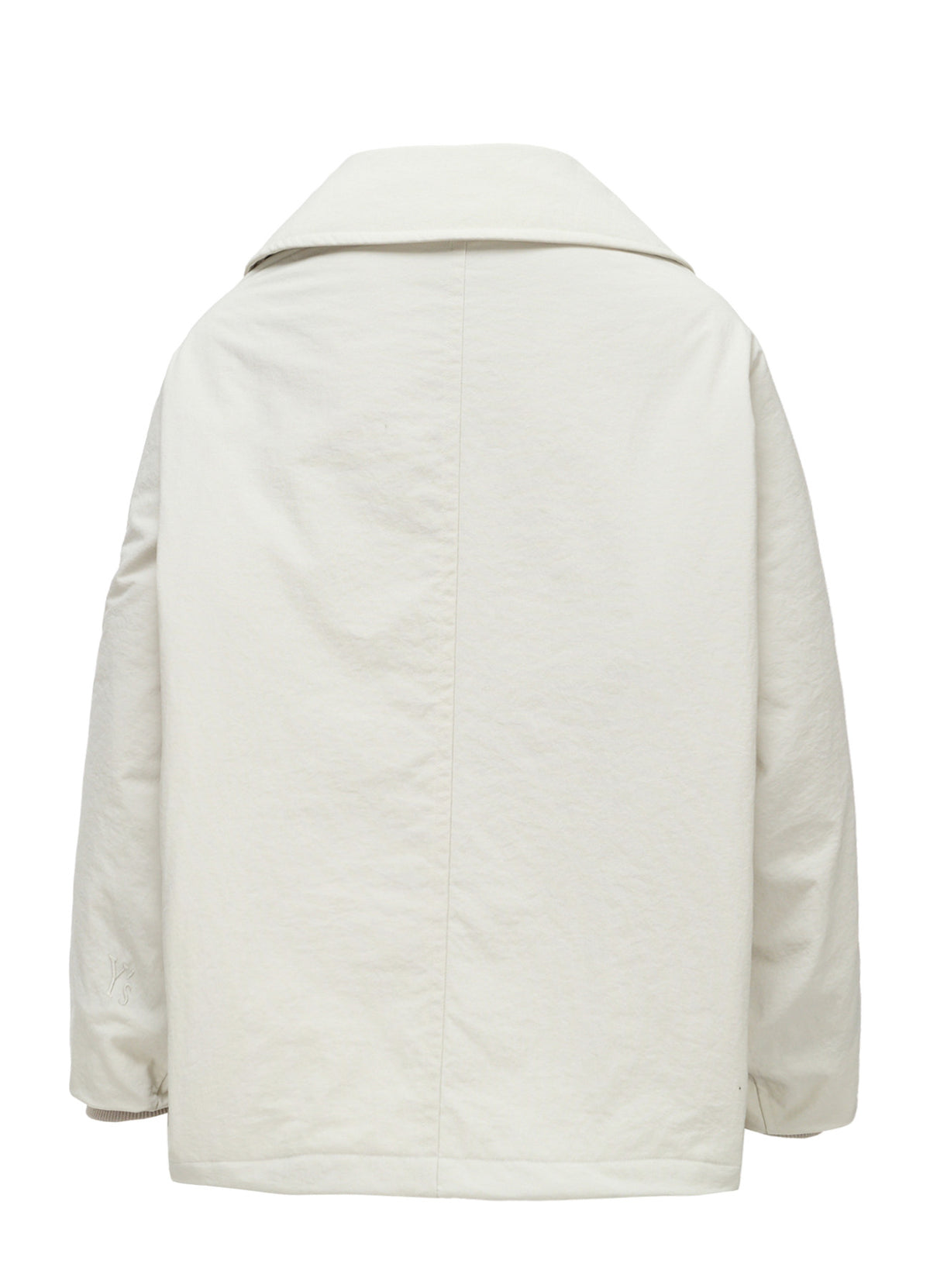 NYLON PADDED TASLAN OXFORD ARRANGED 3/4 SLEEVE COAT