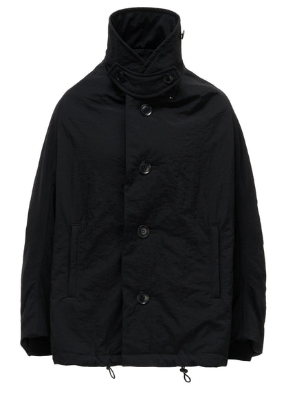 NYLON PADDED TASLAN OXFORD ARRANGED 3/4 SLEEVE COAT