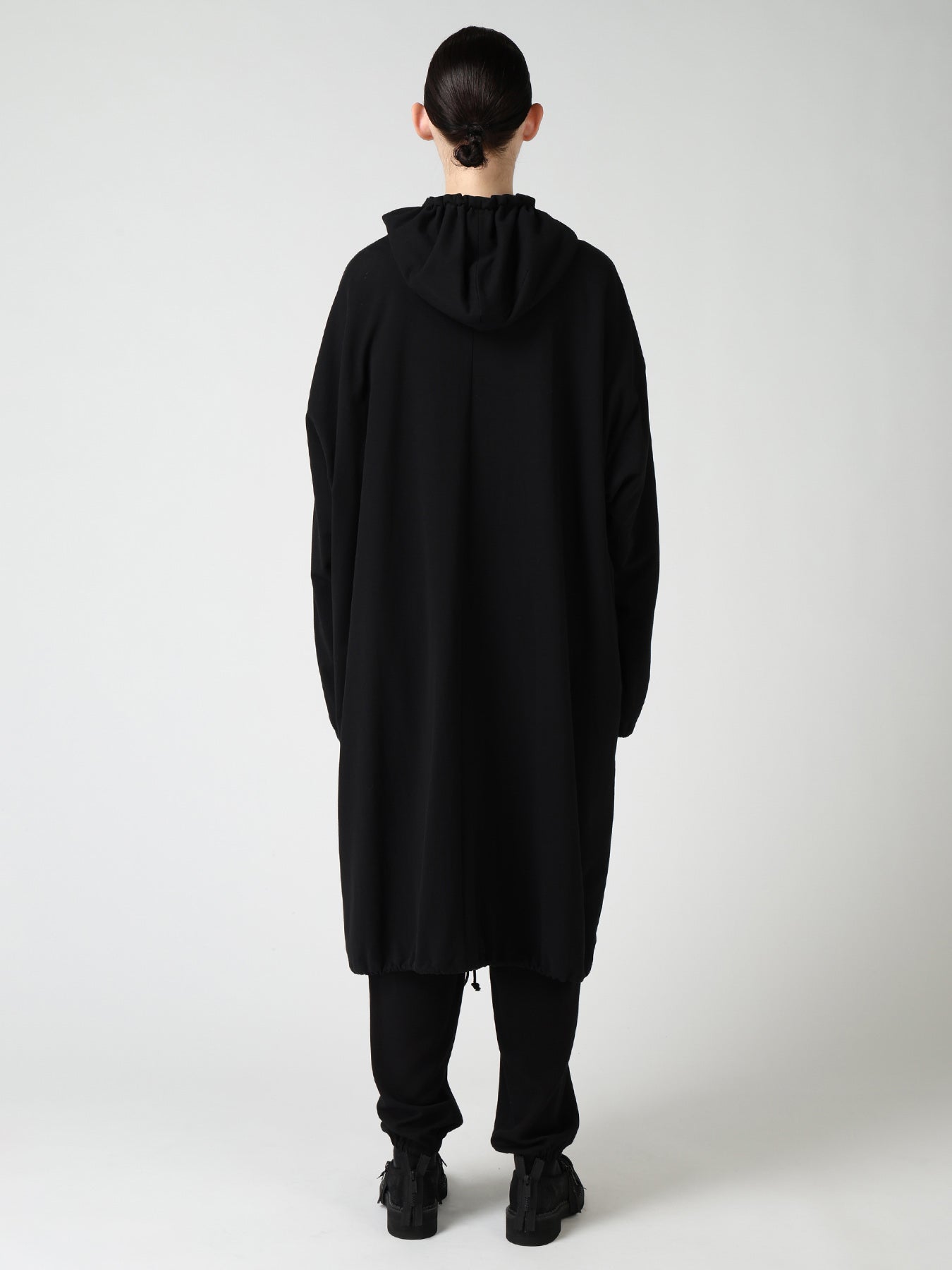 COTTON INLAY ZIPPER POCKET COAT
