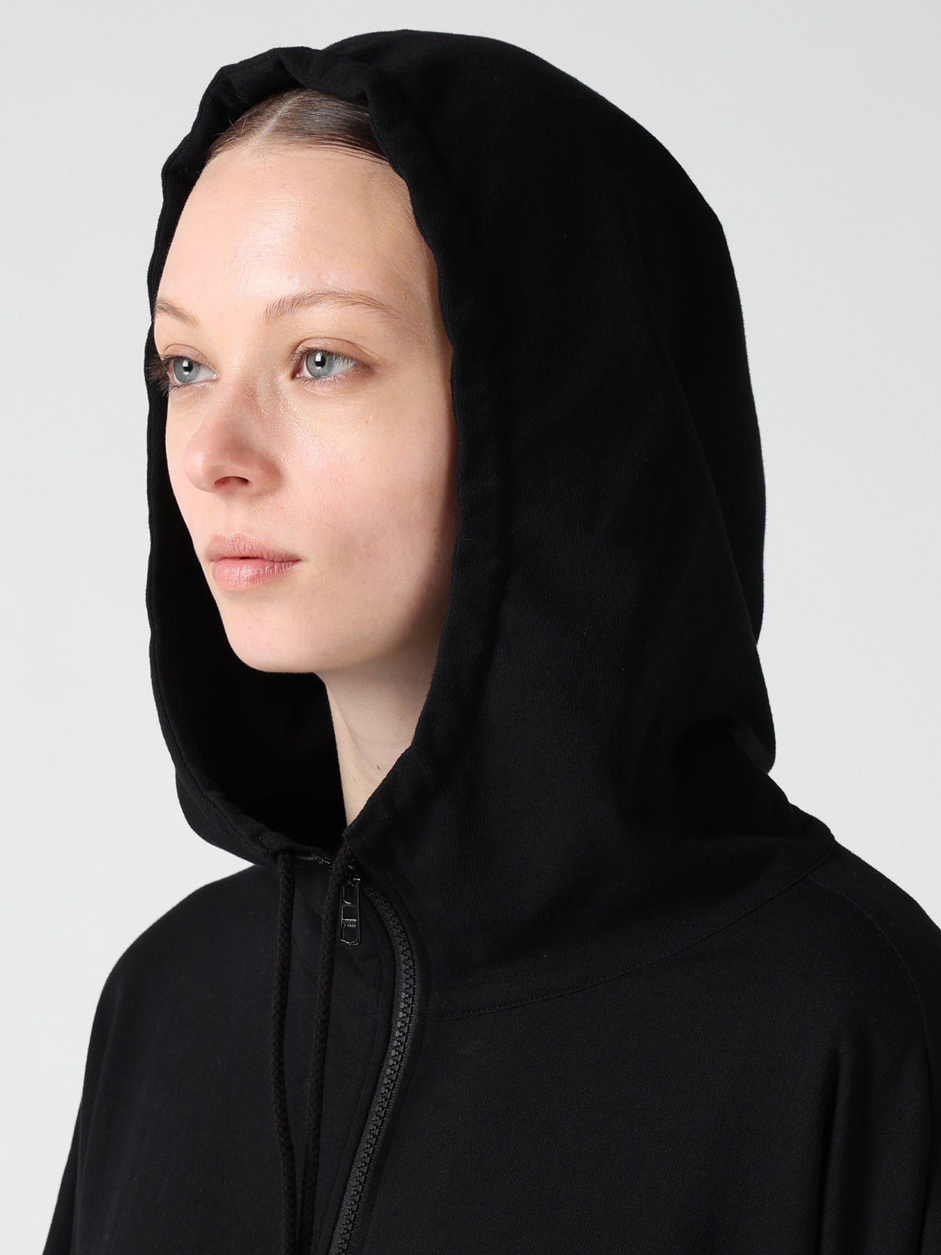 COTTON INLAY ZIPPER POCKET COAT