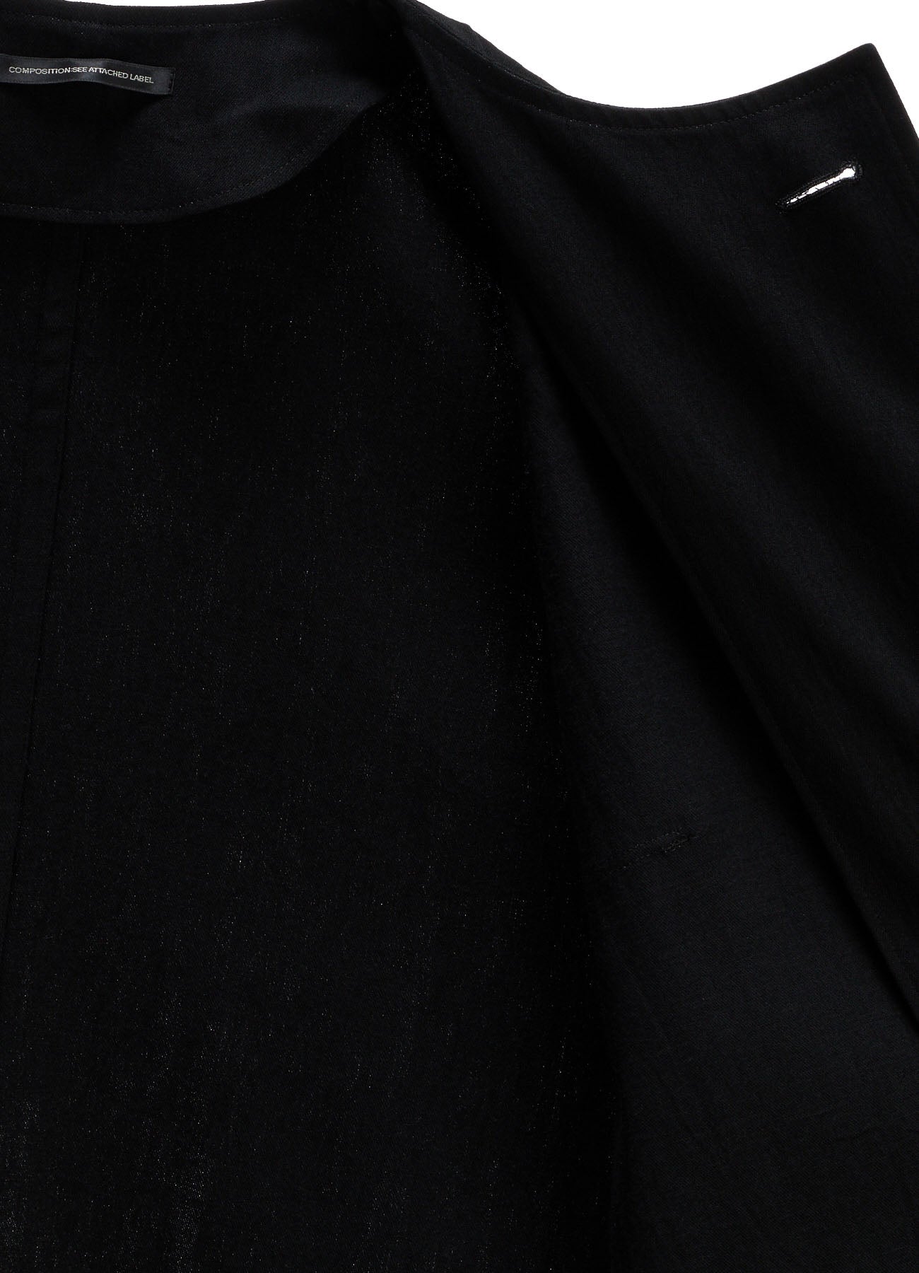 8OZ DENIM COLLARLESS DOLMAN COAT – THE SHOP YOHJI YAMAMOTO