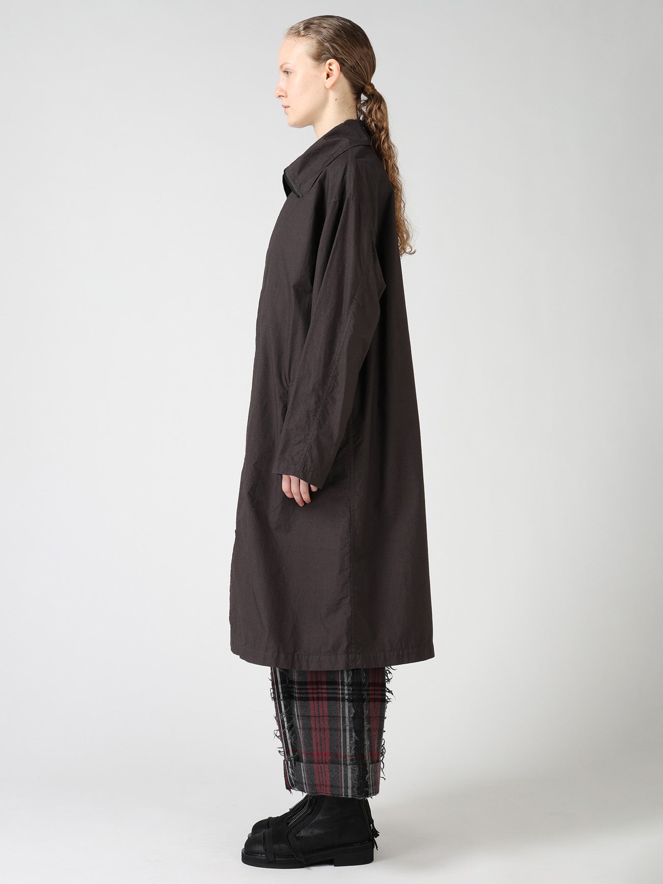 COTTON TYPEWRITER ZIPPER COAT – THE SHOP YOHJI YAMAMOTO
