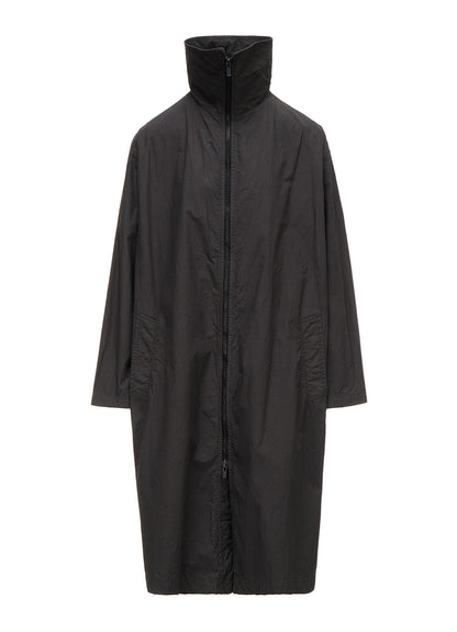 COTTON TYPEWRITER ZIPPER COAT