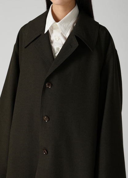 VINTAGE MILITARY SERGE GATHERED COAT