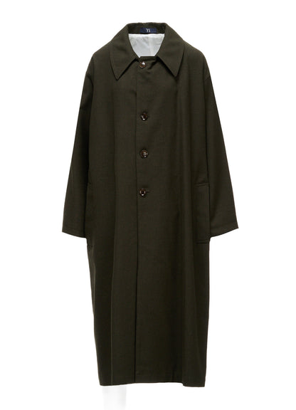 VINTAGE MILITARY SERGE GATHERED COAT