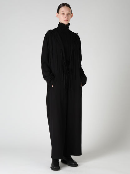 VISCOSE/TRIACETATE BLEND HOODIE OVERALLS