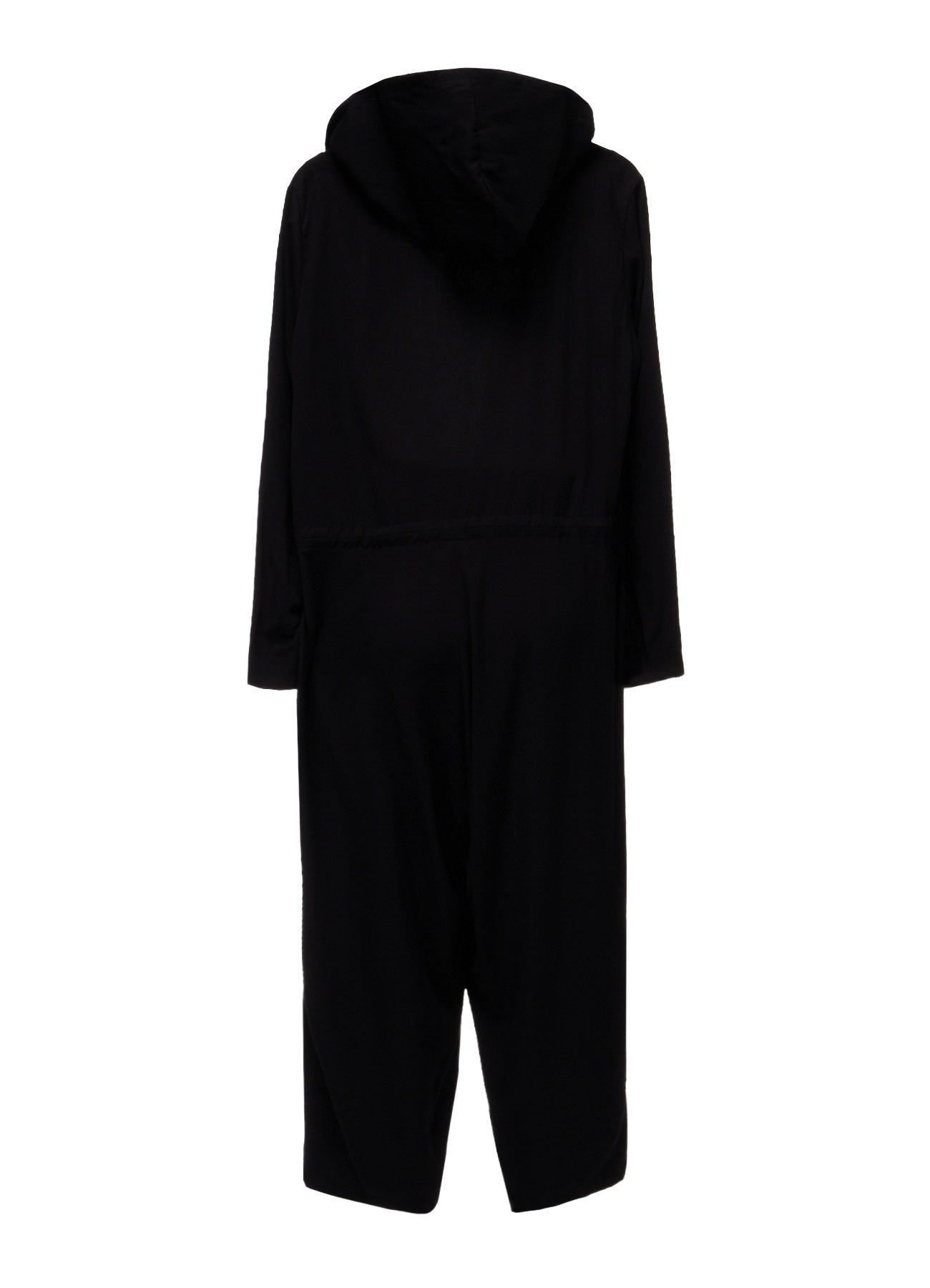 VISCOSE/TRIACETATE BLEND HOODIE OVERALLS – THE SHOP YOHJI YAMAMOTO