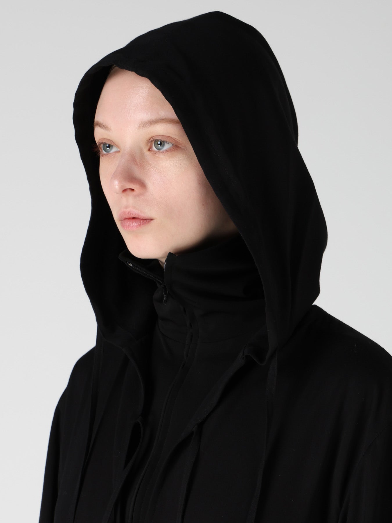 VISCOSE/TRIACETATE BLEND HOODIE OVERALLS