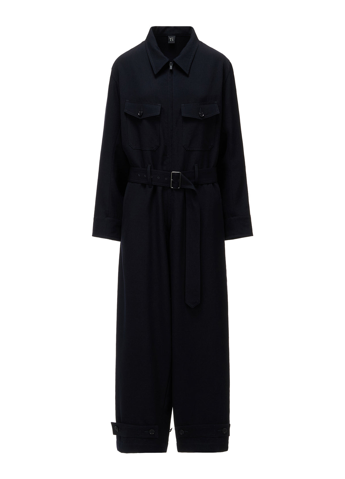 WOOL GABARDINE MILITARY OVERALLS