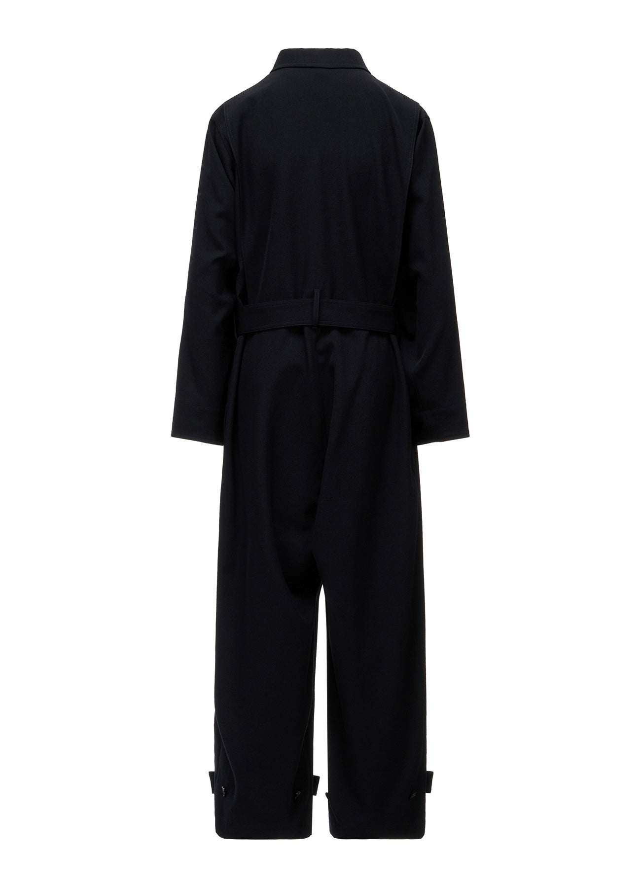 WOOL GABARDINE MILITARY OVERALLS