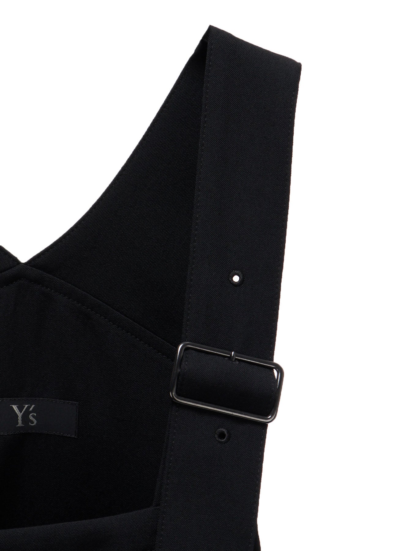 WOOL GABARDINE SALOPETTE DRESS