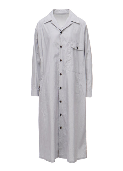 "I WANT TO SEE" OPEN COLLAR DRESS