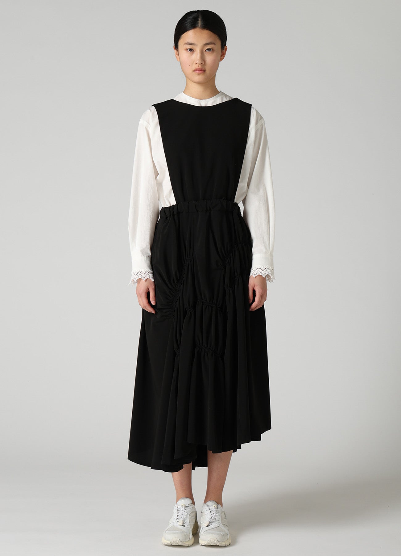 TA/PE SUPER VIYON TUSSER JUMPER DRESS