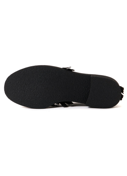 VINTAGE LEATHER ZIP LOAFERS