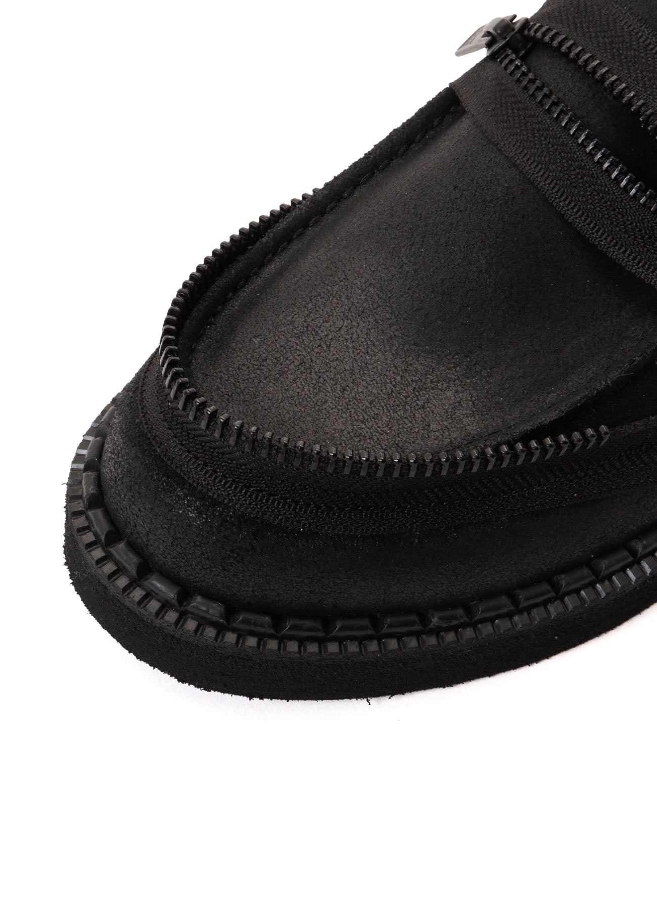 VINTAGE LEATHER ZIP LOAFERS – THE SHOP YOHJI YAMAMOTO