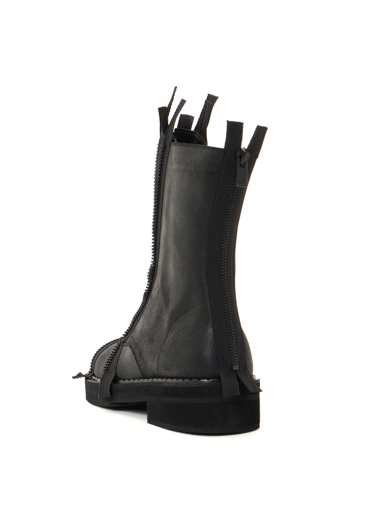 VINTAGE LEATHER ZIP BOOTS