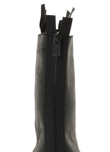 VINTAGE LEATHER ZIP BOOTS