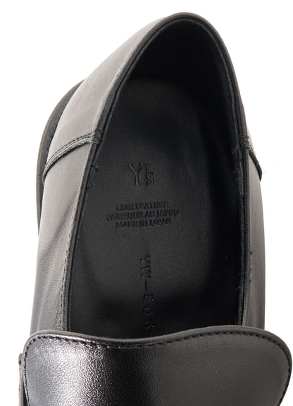 SMOOTH LEATHER PLATFORM LOAFERS