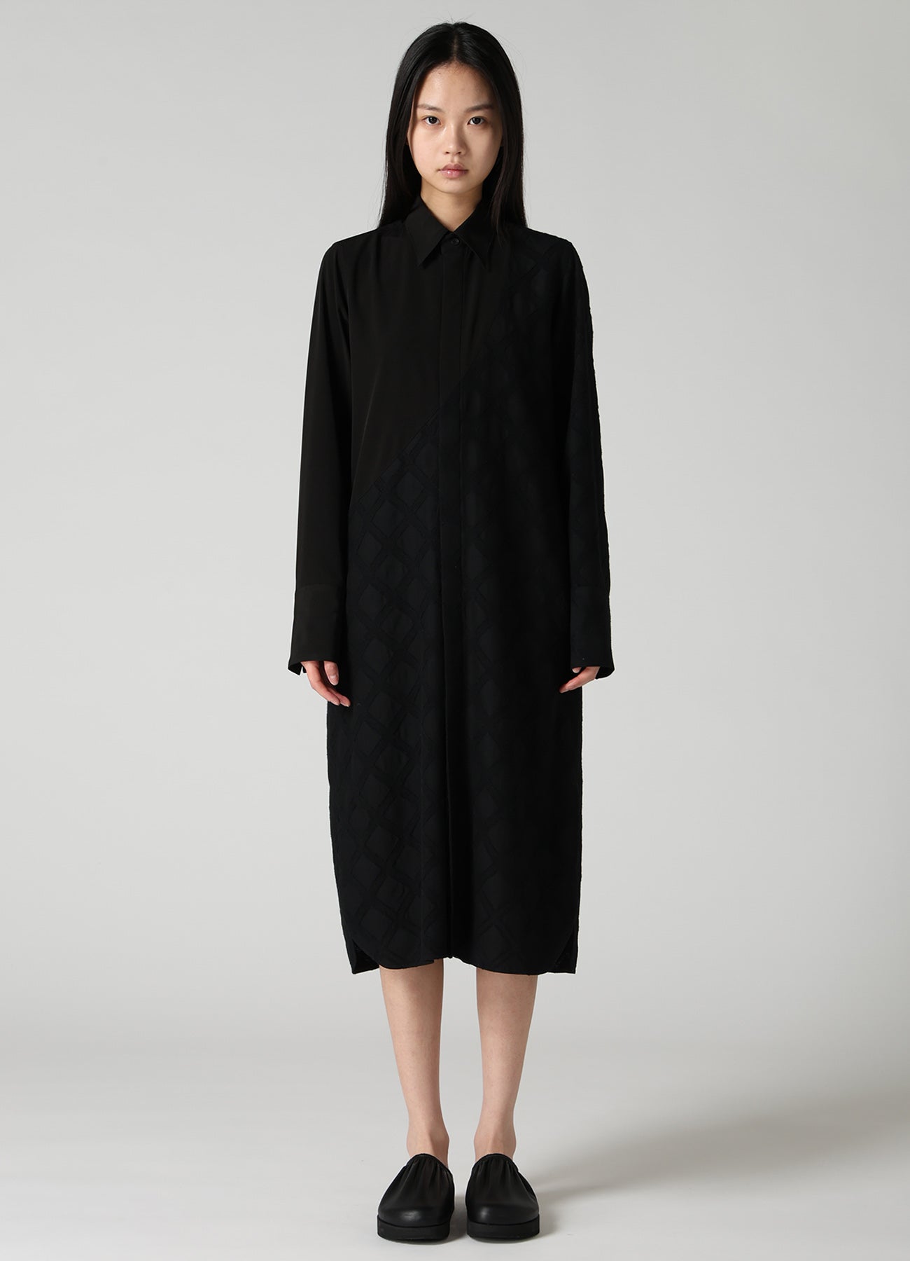 COW LEATHER GATHERED SANDAL – THE SHOP YOHJI YAMAMOTO