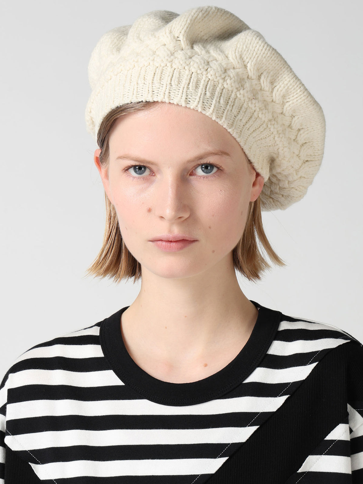 LAMB WOOL KNIT BERET