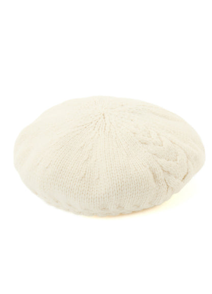 LAMB WOOL KNIT BERET