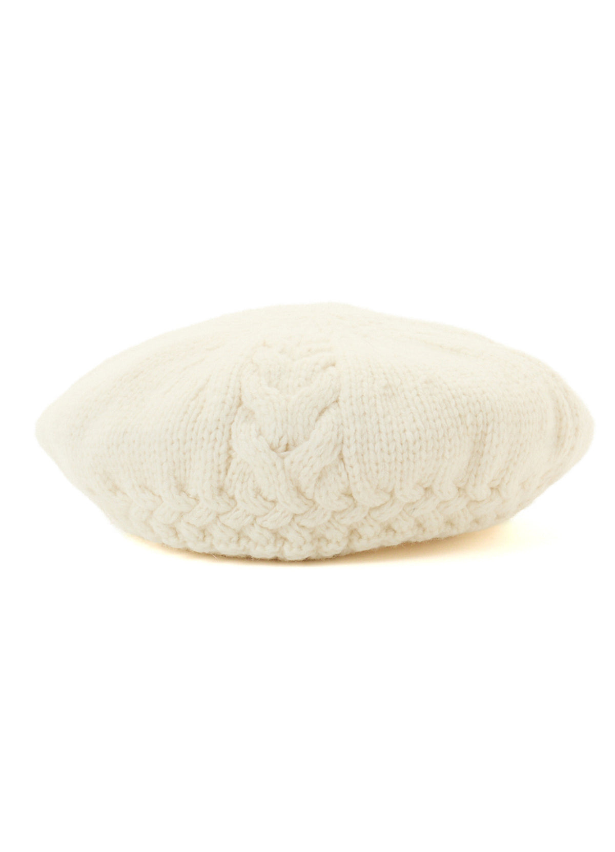 LAMB WOOL KNIT BERET
