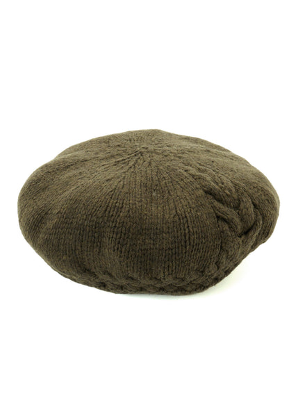 LAMB WOOL KNIT BERET