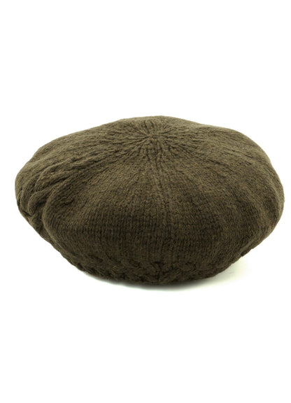 LAMB WOOL KNIT BERET