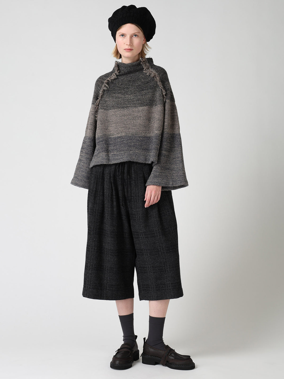 LAMB WOOL KNIT BERET