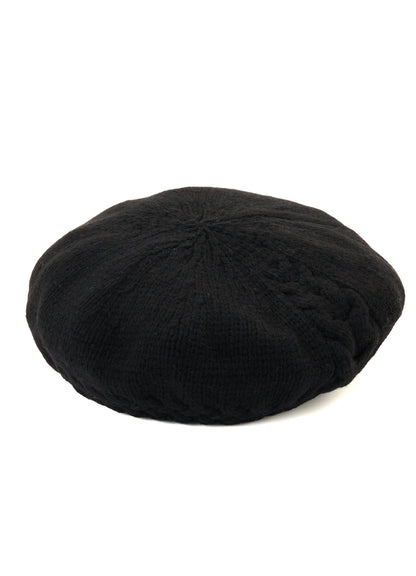 LAMB WOOL KNIT BERET